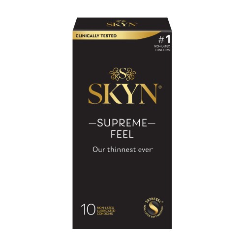 Condones Lifestyles SKYN Supreme Feel Paquete de 10