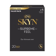 Condones Lifestyles SKYN Supreme Feel Paquete de 20