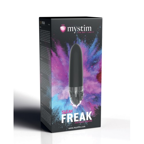 Mystim Sleek Freak Vibrador eStim Negro