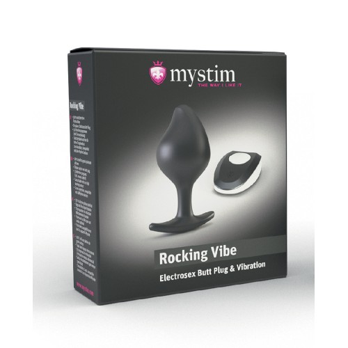 Mystim Rocking Force Silicone Buttplug Small