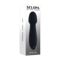 Selopa Power Trip Wand Vibrator Black