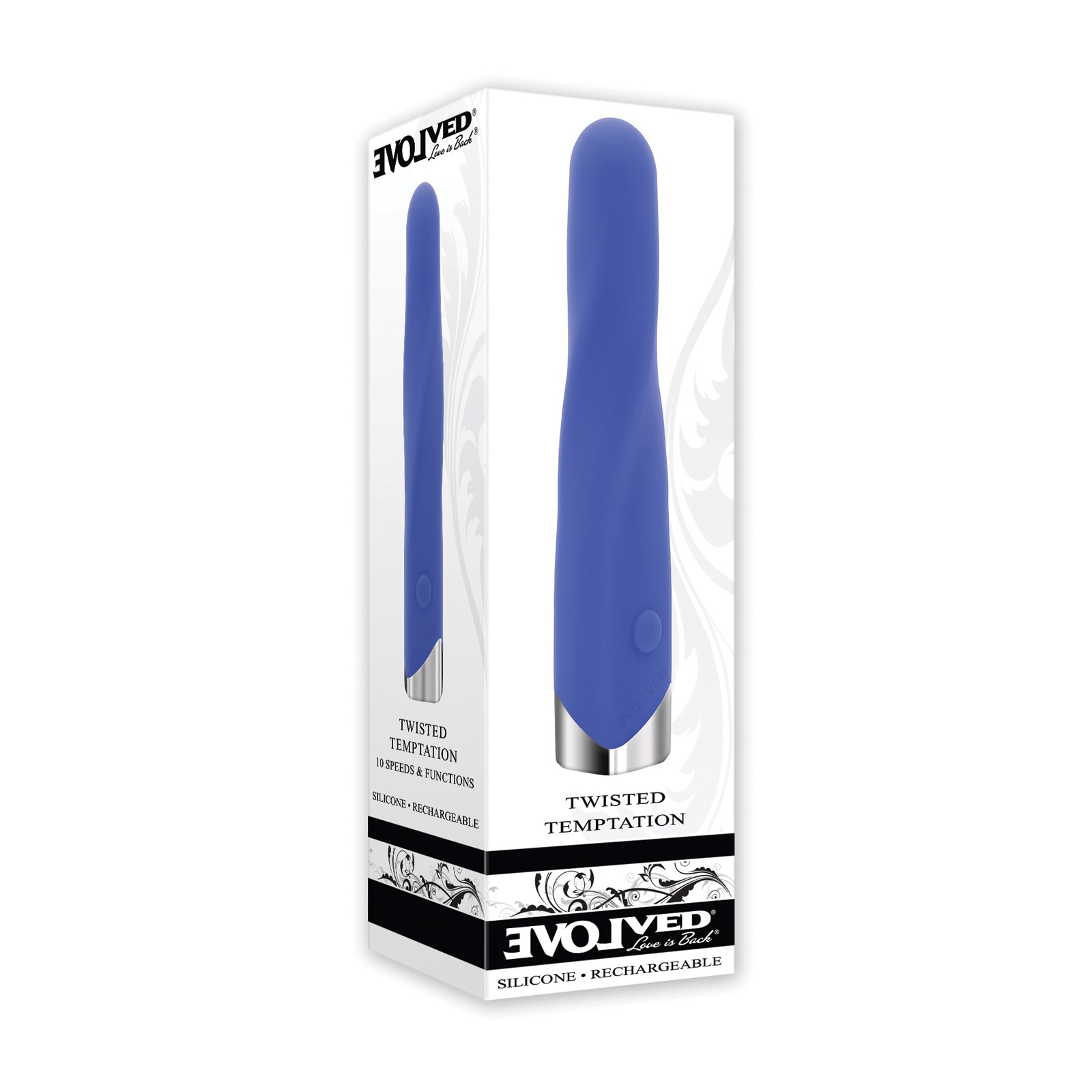 Evolved Temptación Retorcida Bullet Vibrador - Púrpura