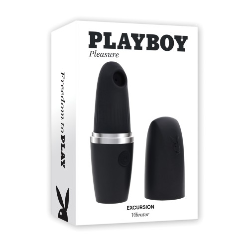 Vibrador de Succión Clitoriana Playboy Pleasures Excursion Negro