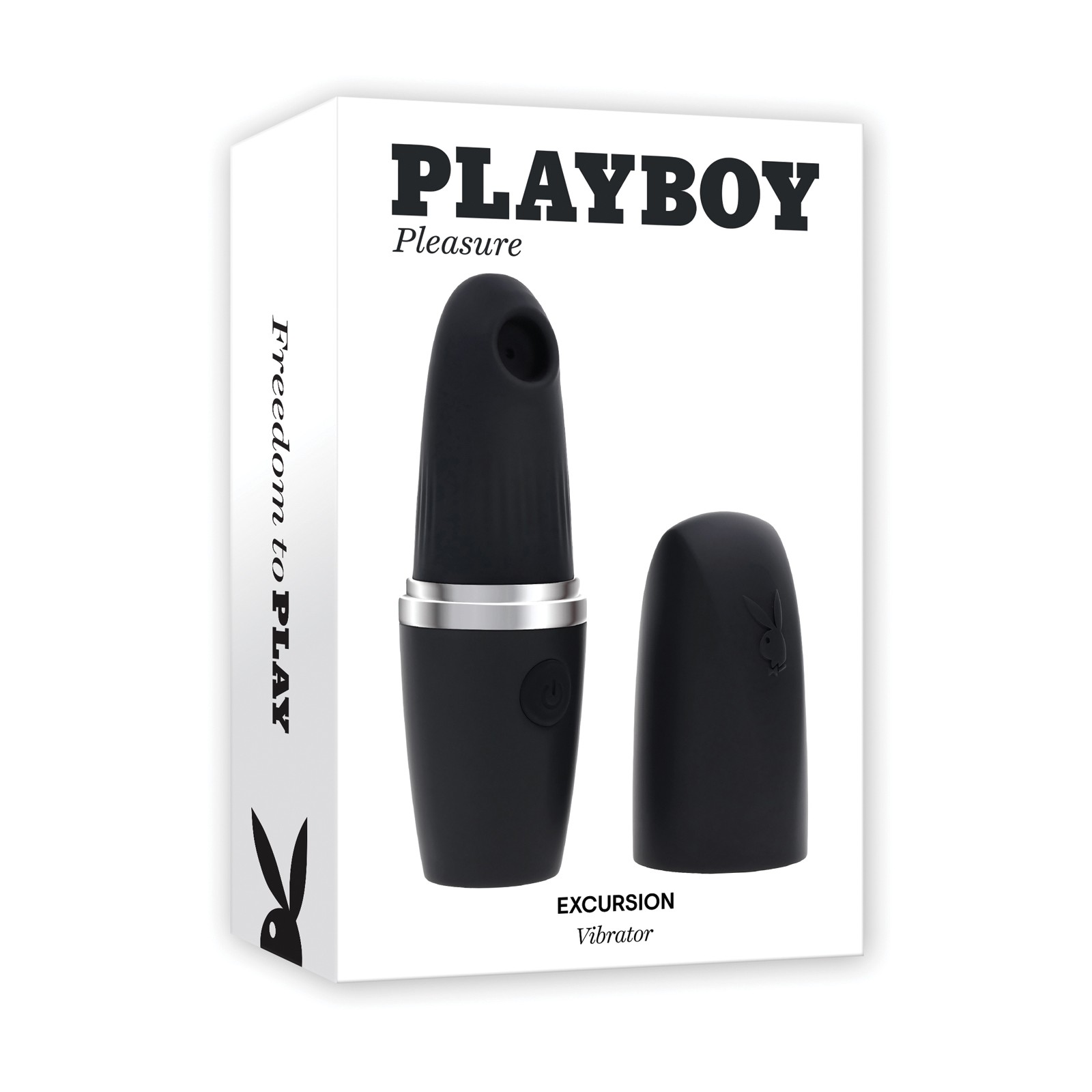 Vibrador de Succión Clitoriana Playboy Pleasures Excursion Negro