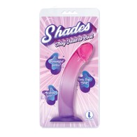 Shades Jelly TPR Gradient Dong Large Pink Purple