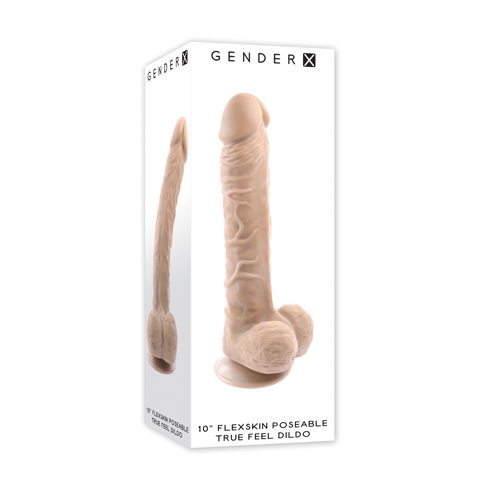 Gender X Dildo Poseable True Feel - Claro