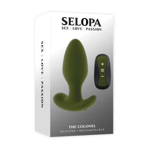 Plug Vibrante Selopa The Colonel - Verde