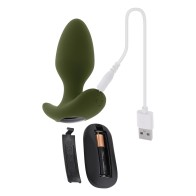 Selopa The Colonel Vibrating Plug - Green