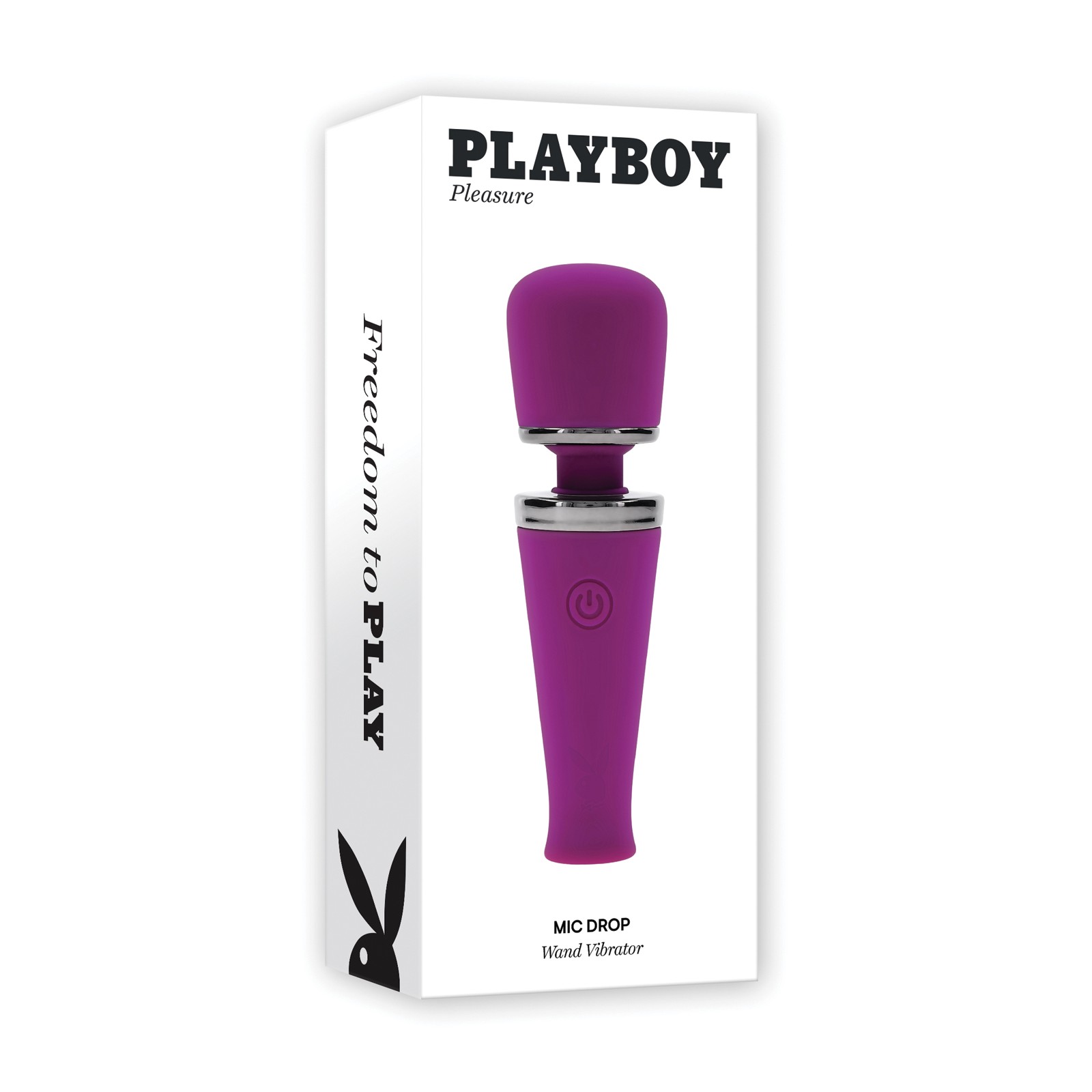 Vibrador de Varita Petite Playboy Pleasure Mic Drop - Fucsia