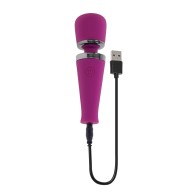 Vibrador de Varita Petite Playboy Pleasure Mic Drop - Fucsia