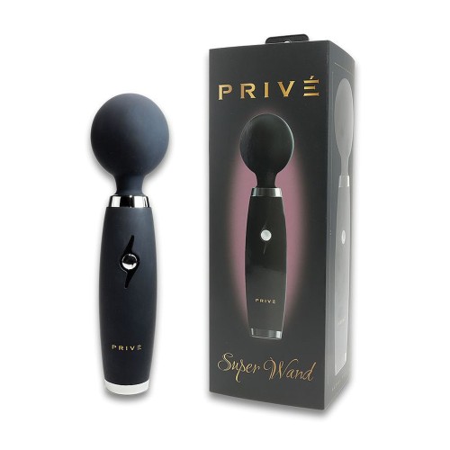 PRIVE Super Wand Massager - Black