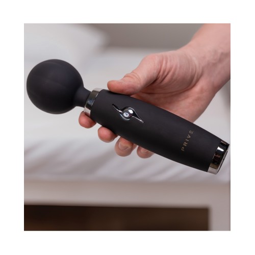 Masajeador Super Wand PRIVE - Negro