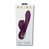 PRIVE Super Rabbit Vibrator Purple