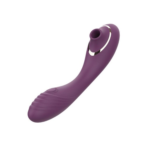 PRIVE Trinite 3 en Uno Vibrador - Púrpura