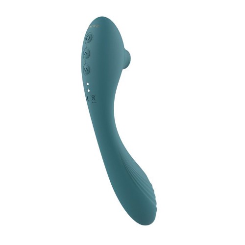 PRIVE Trinite 3 in One Teal Vibrator