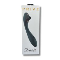 Vibrador PRIVE Trinite 3 en Uno Turquesa