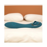 PRIVE Trinite 3 in One Teal Vibrator