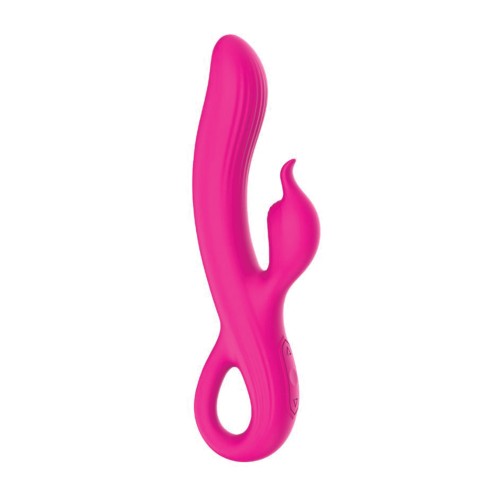 Wild Pop Vibe Conejo Vibrador Dual Rosa