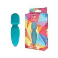 Wild Pop Vibe Mini Wand Teal Waterproof