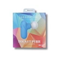 Mini Masajeador Wild Pop Vibe Pocket Purr - Poderoso y Portátil