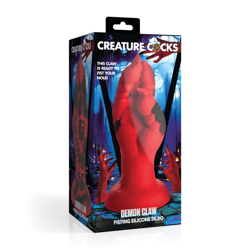 Creature Cocks Demon Claw Silicone Dildo - Red