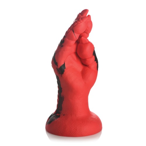 Creature Cocks Demon Claw Silicone Dildo - Red