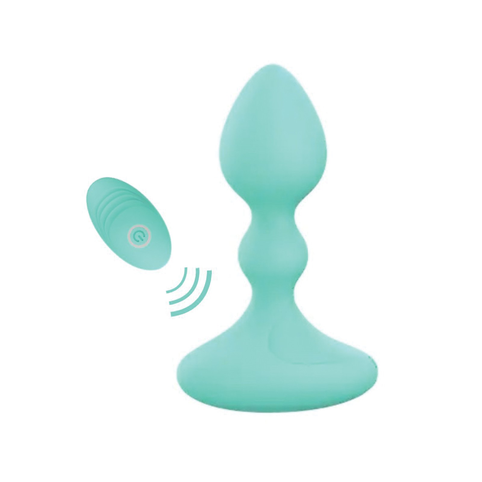 Vibrador Pink Elephant Lil Rumble con Control Remoto Aqua