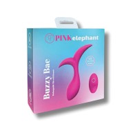 Pink Elephant Buzzy Bae Vibrador con Control Remoto