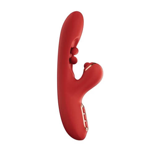 Tickler G-Spot Vibrator Tapping Clitoral Stimulator Red