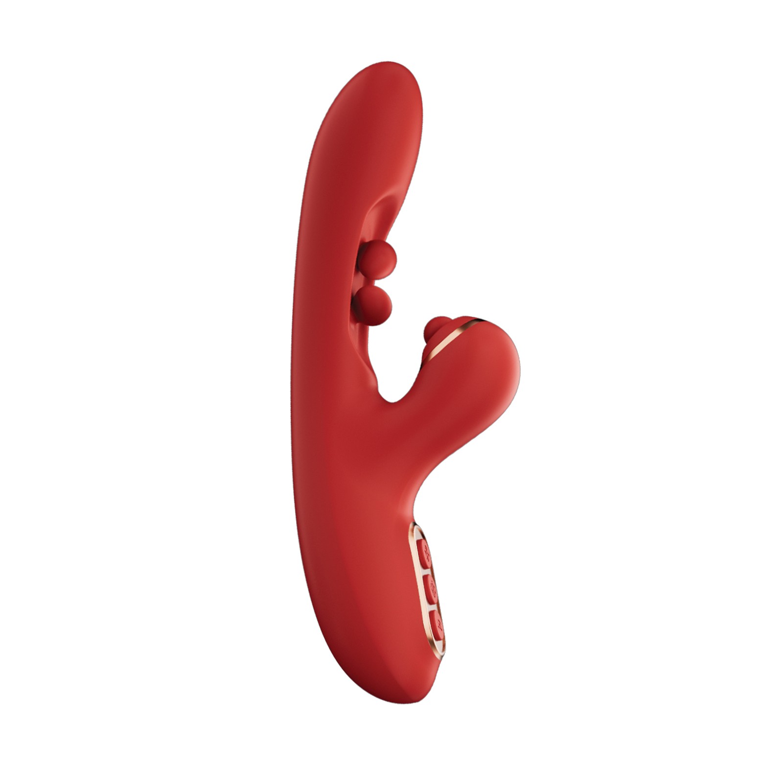 Vibrador G-Spot Tickler Estimulador Clitorial Rojo