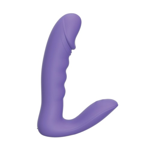 RORA App Controlled Rotating G Spot Vibrator Purple