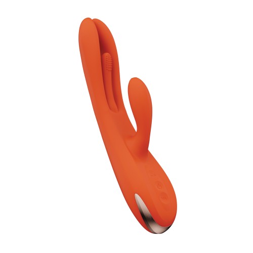 Terri App Controlled Kinky Finger Vibrator - Orange