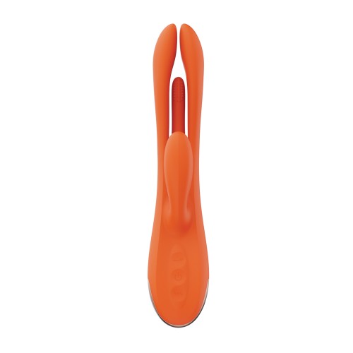 Terri App Controlled Kinky Finger Vibrator - Orange