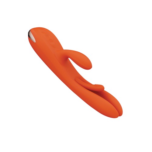 Terri App Controlled Kinky Finger Vibrator - Orange