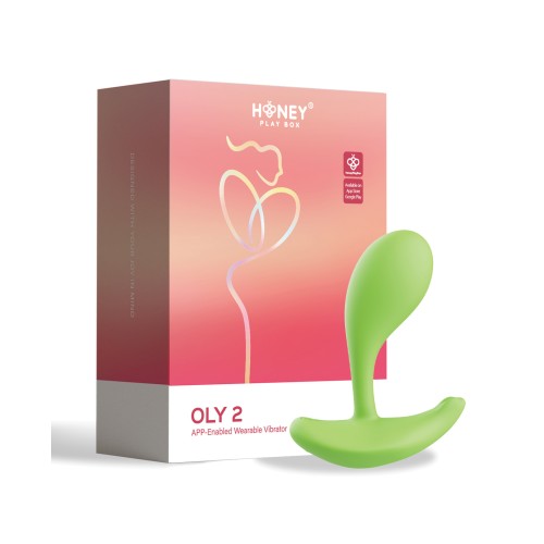 Oly 2 App-Enabled Wearable Vibrator in Green