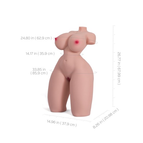 Mara Realistic Torso Doll for Ultimate Pleasure