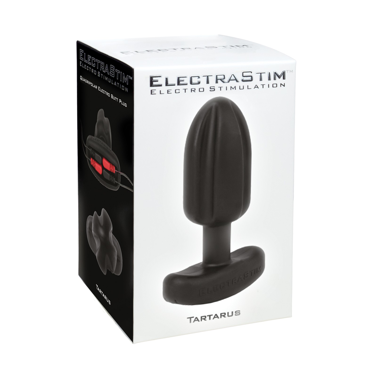 ElectraStim Silicone Noir Tartarus Butt Plug Black