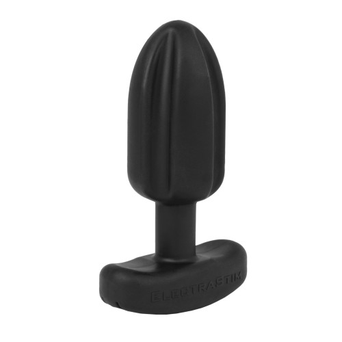 Plug Anal ElectraStim Silicone Noir Tartarus Negro