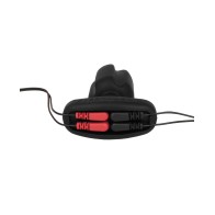 Plug Anal ElectraStim Silicone Noir Tartarus Negro