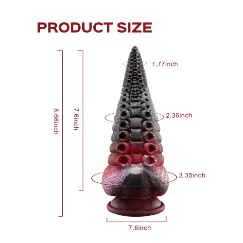 Lava Tentacle Shape Dildo for Ultimate Sensation