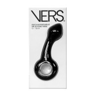 Vibrador VERS para Punto G - Negro - Placer Recargable