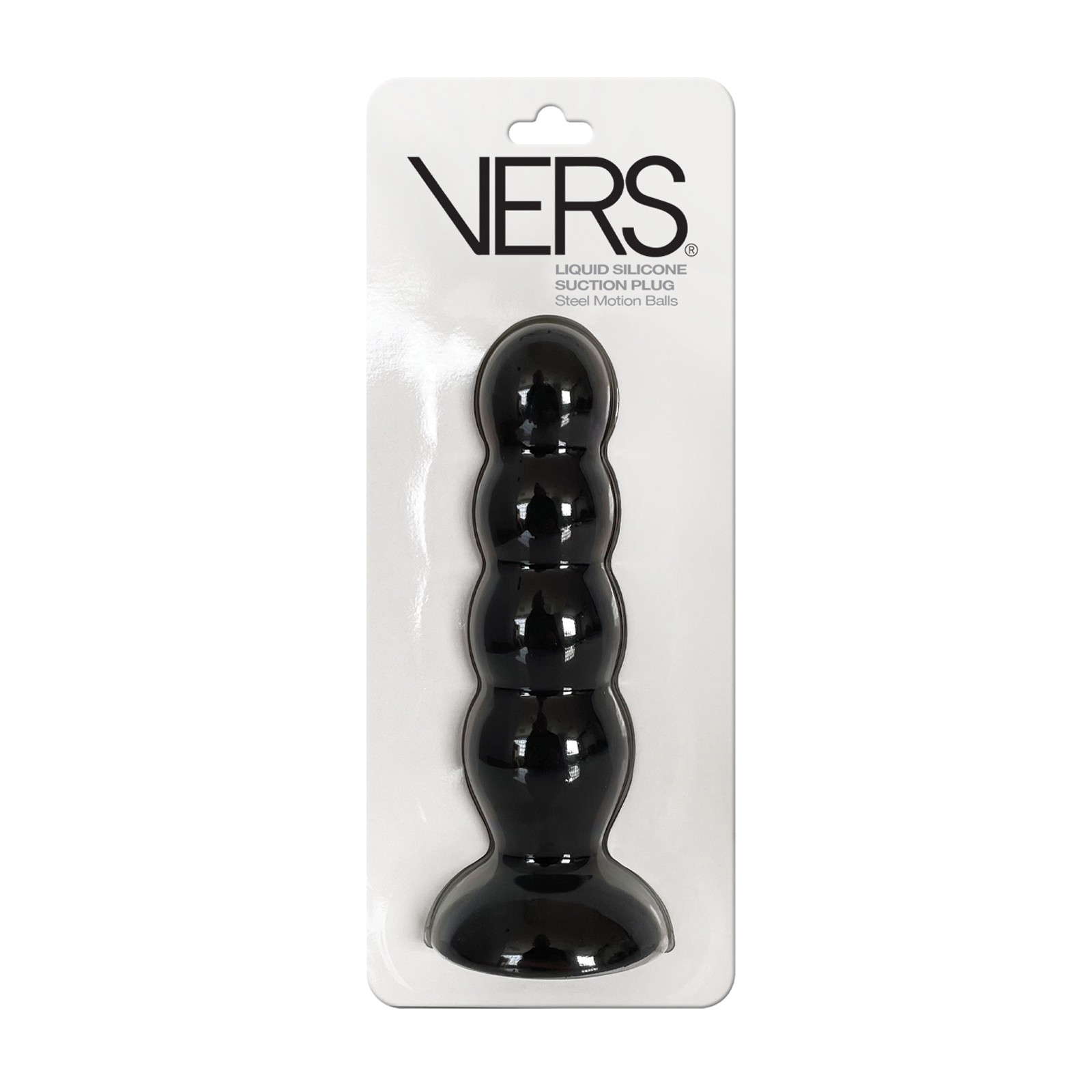 VERS Liquid Silicone Suction Plug with Steel Balls