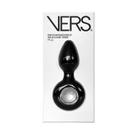 VERS Rechargeable Silicone Anal Plug - Black