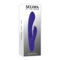 Selopa Poseable Bunny Rabbit Vibrator Purple