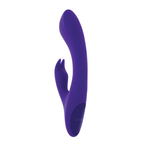 Vibrador Conejo Poseable Selopa Púrpura