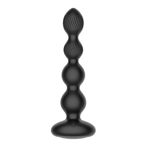 Nexus Tornado Probe Rotating & Vibrating Butt Plug - Black