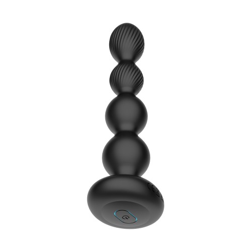 Nexus Tornado Probe Rotating & Vibrating Butt Plug - Black