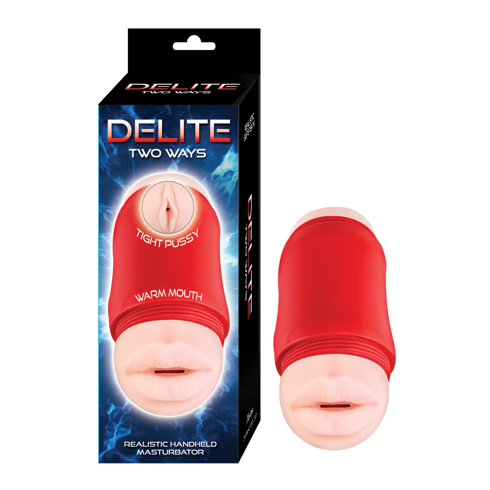 Nasstoys Delite Two Ways Mouth Vagina Masturbator