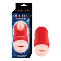 Nasstoys Delite Two Ways Mouth Vagina Masturbator