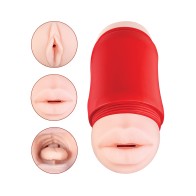 Nasstoys Delite Two Ways Mouth Vagina Masturbator